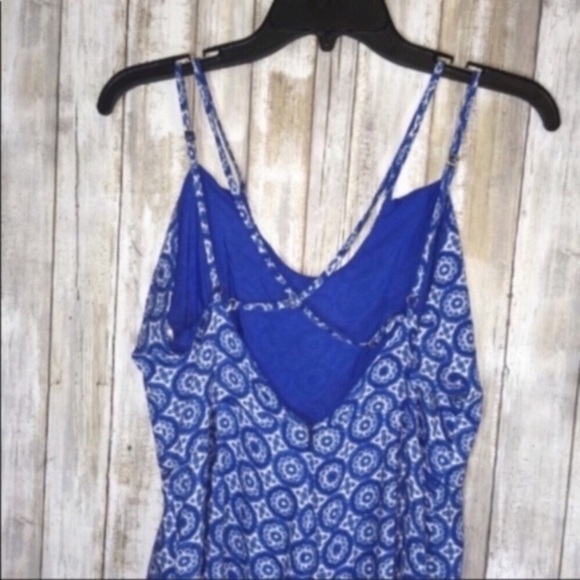 Made by MINKPINK Blue Medallion Romper - Picture 5 of 7